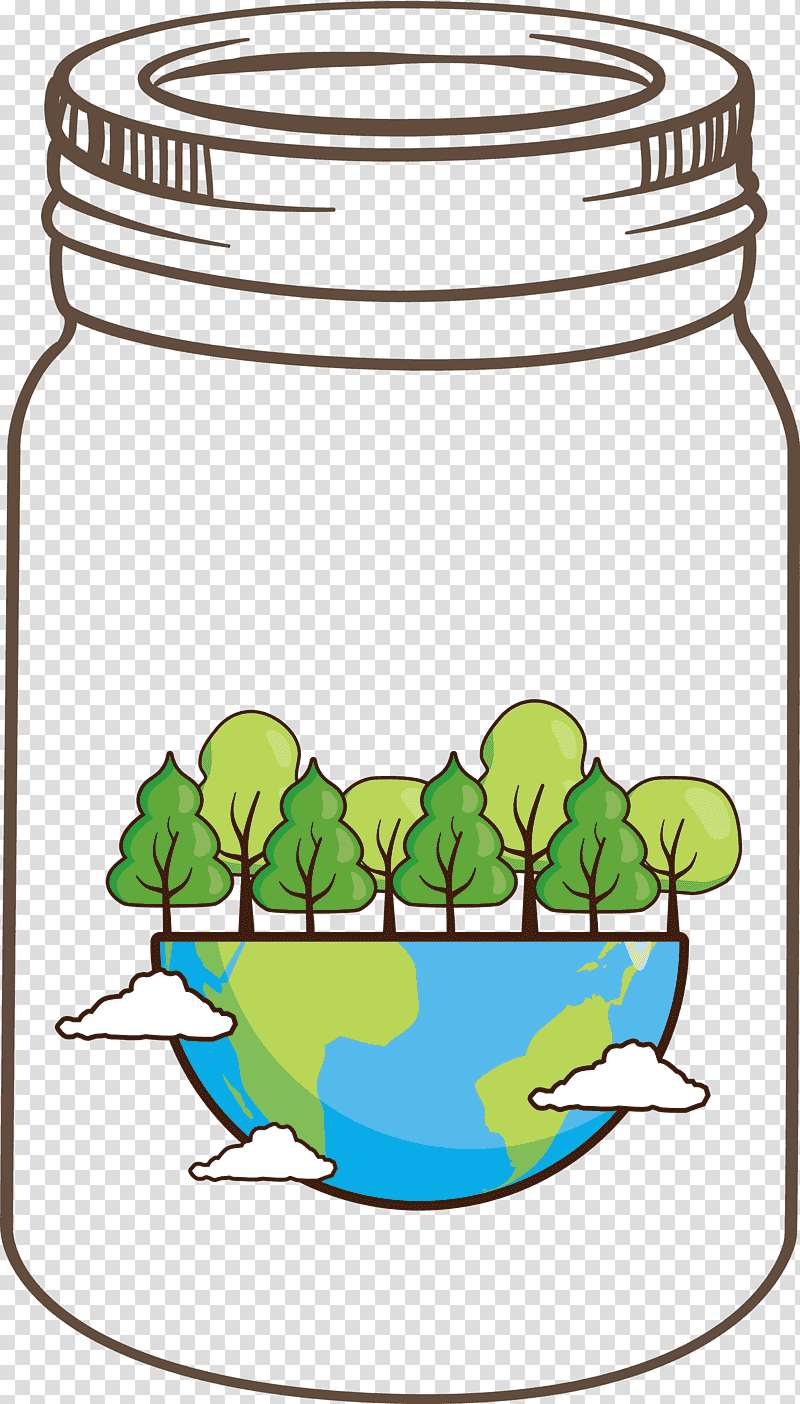 MASON JAR, Leaf, Green, Meter, Biology, Science, Plants transparent background PNG clipart