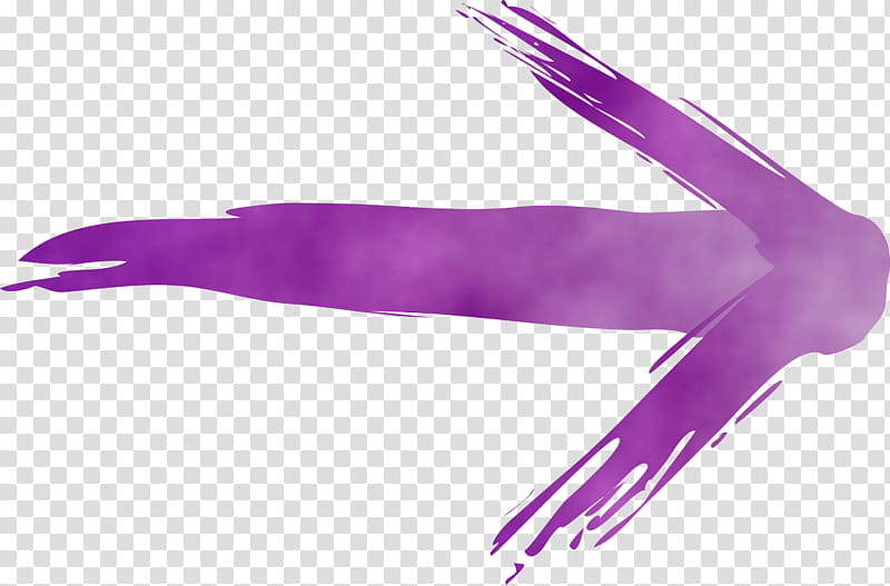 purple violet hand glove, Brush Arrow, Watercolor, Paint, Wet Ink transparent background PNG clipart