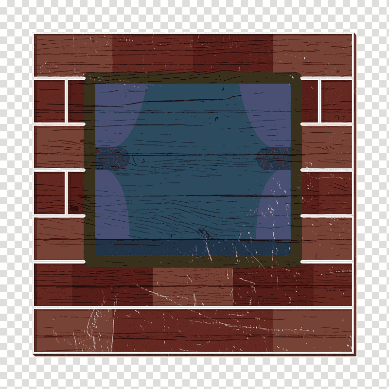 Constructions icon Window icon, Wood Stain, Frame, Meter, Brick, Purple, Square Meter transparent background PNG clipart