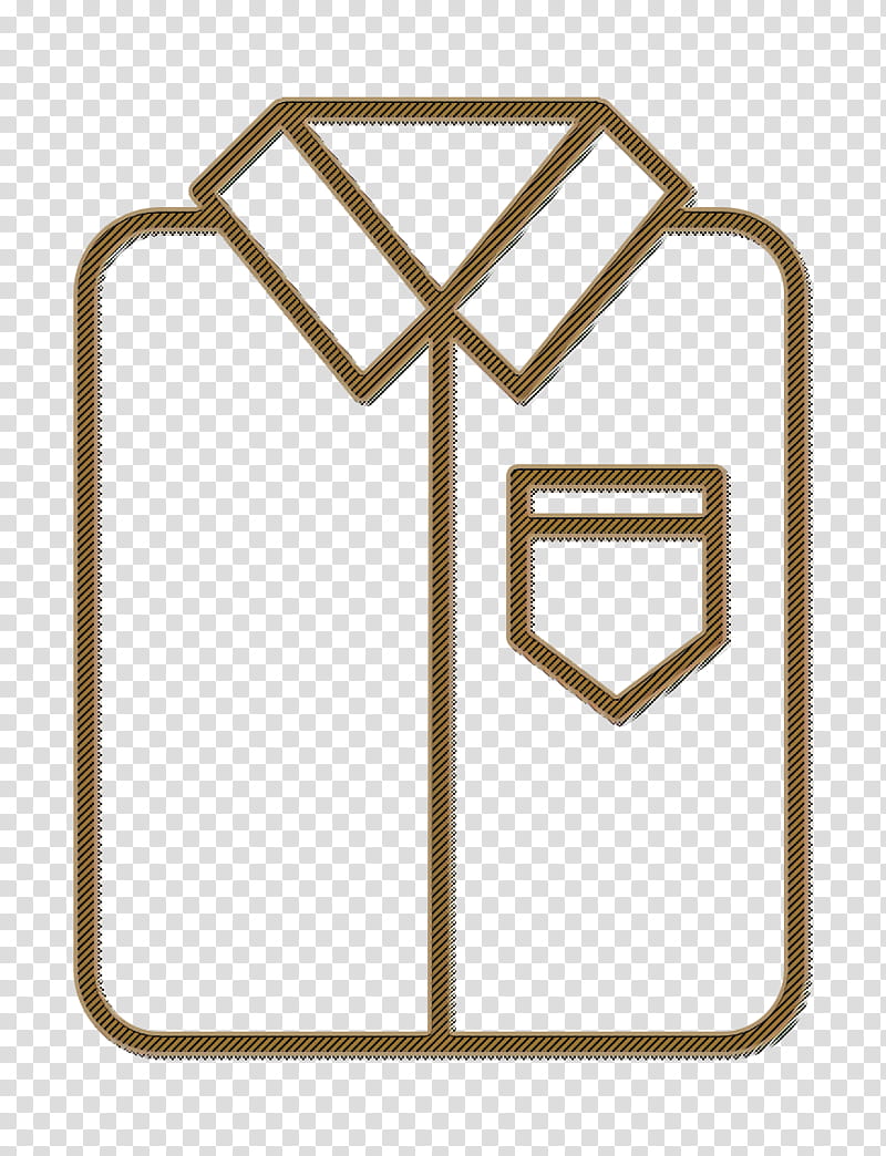 Shirt icon Ironed icon Cleaning icon, Line transparent background PNG clipart