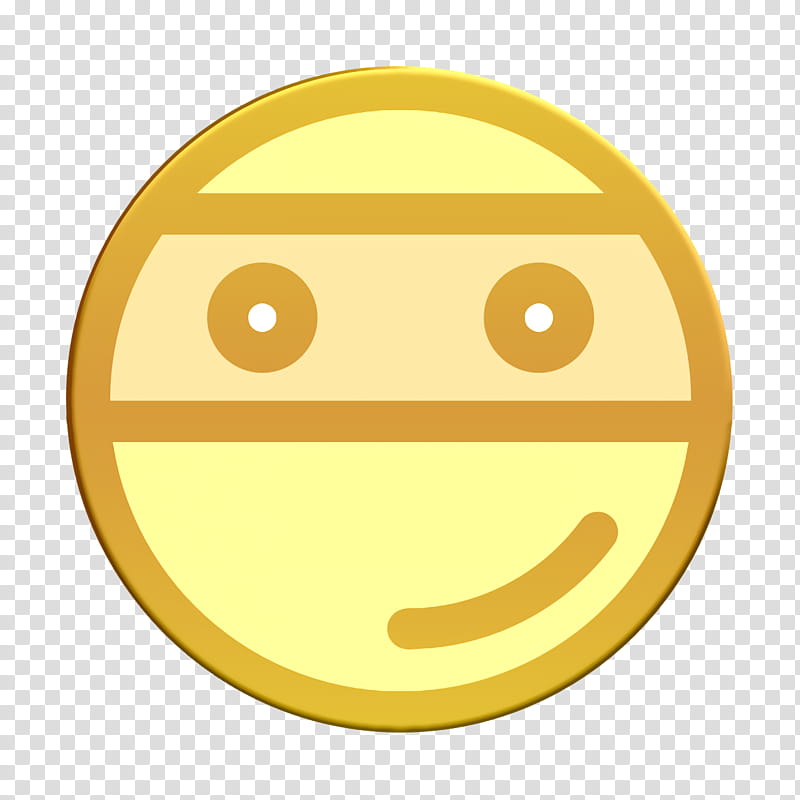 Thief icon Smiley and people icon, Yellow, Computer, Circle, Cartoon, Meter, Tailor, Computer Program transparent background PNG clipart