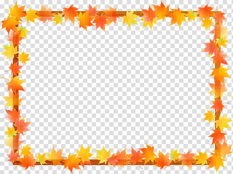 Maple leaf, Frame, Yellow, Line, Meter, Science, Plants, Biology transparent background PNG clipart