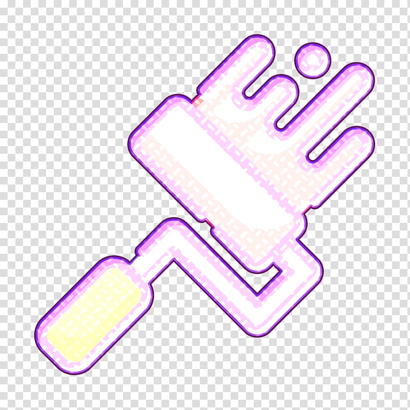 finger hand technology gesture thumb, Paint Roller Icon, Labor Icon transparent background PNG clipart