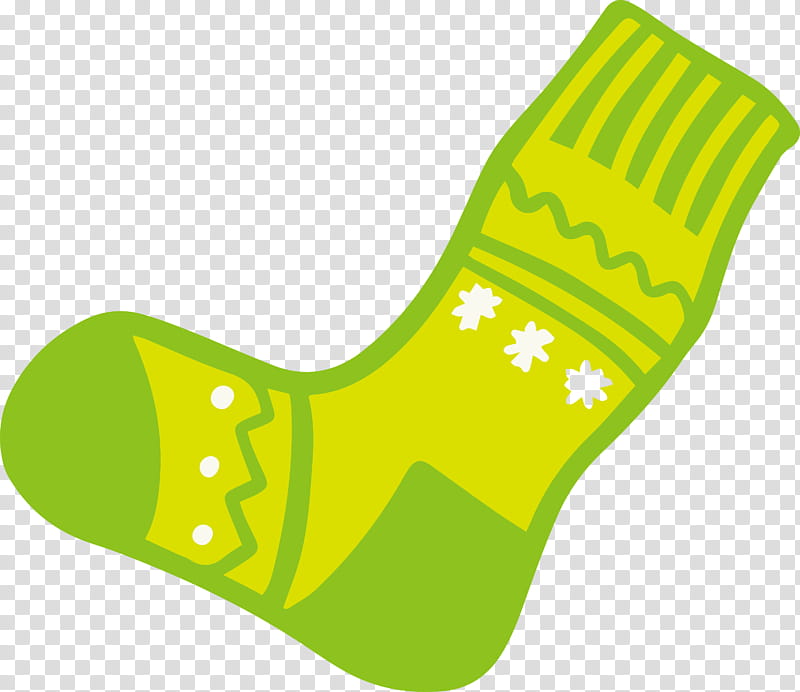 Winter Cloth, Shoe, Green, Line, Area, Sock, Sockm, Mathematics transparent background PNG clipart