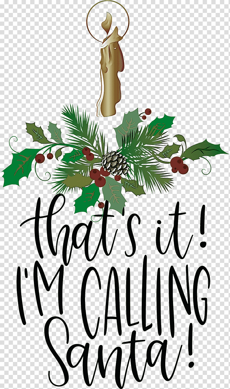 Calling Santa Santa Christmas, Christmas , Christmas Ornament, Christmas Day, Ded Moroz, Christmas Tree, New Year transparent background PNG clipart