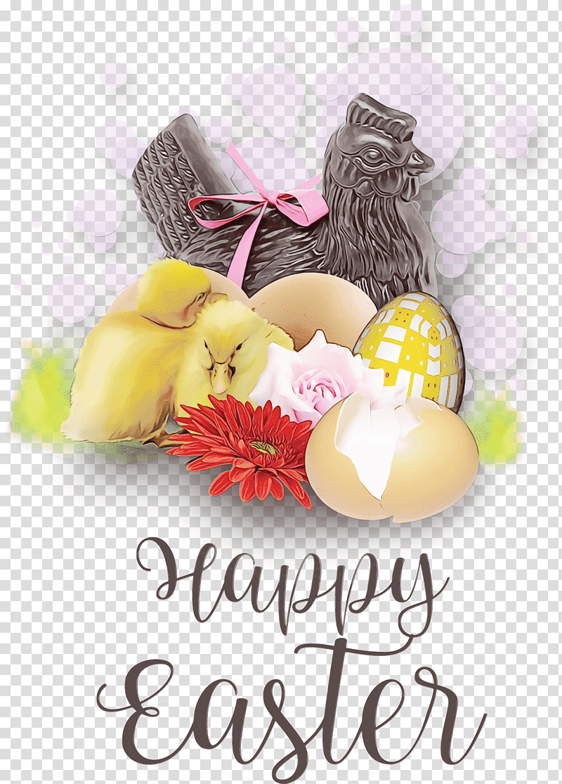 meter event statistics, Happy Easter, Chicken And Ducklings, Watercolor, Paint, Wet Ink transparent background PNG clipart