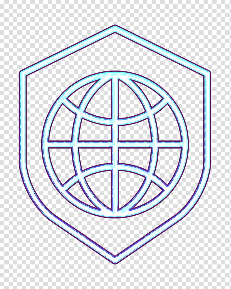 Cyber icon Seo and web icon Shield icon, Line, Circle, Emblem, Symbol, Line Art, Logo transparent background PNG clipart