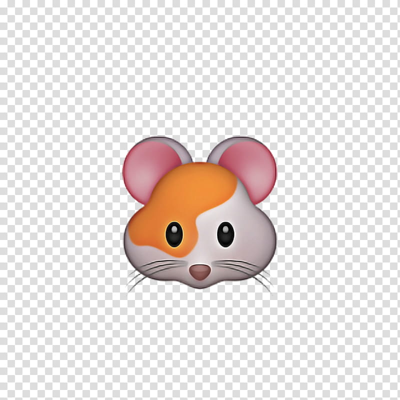 Hamster, Mouse, Cartoon, Muroidea, Rat, Muridae, Pink, Nose transparent background PNG clipart