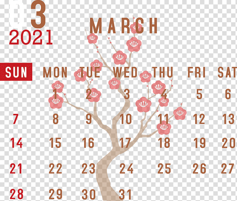 March 2021 Printable Calendar March 2021 Calendar 2021 Calendar, March Calendar, Calendar System, February, Logo, Lunar Calendar, Month transparent background PNG clipart