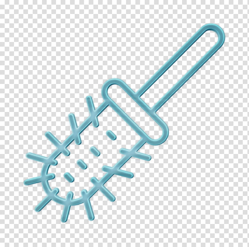 Cleaning icon Toilet brush icon Healthcare and medical icon, Line transparent background PNG clipart