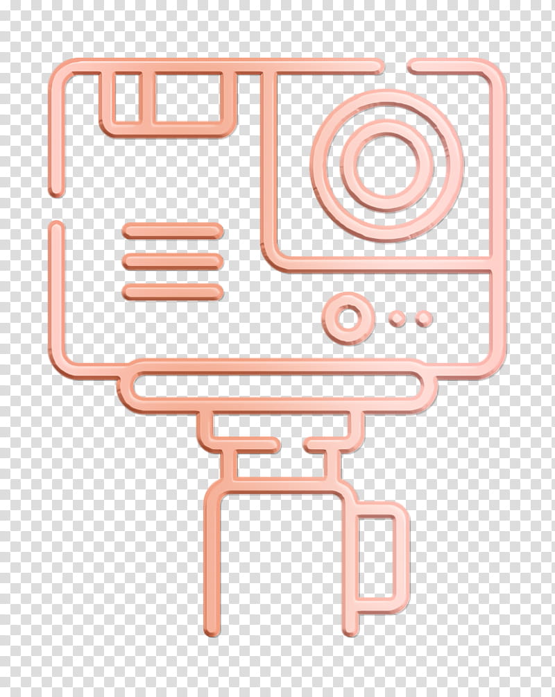 Camera icon Blogger and influencer essentials icon Gopro icon, Marketing, Ecommerce, Trade, Marketing Strategy, Customer, Marketing Mix, Sales Presentation transparent background PNG clipart