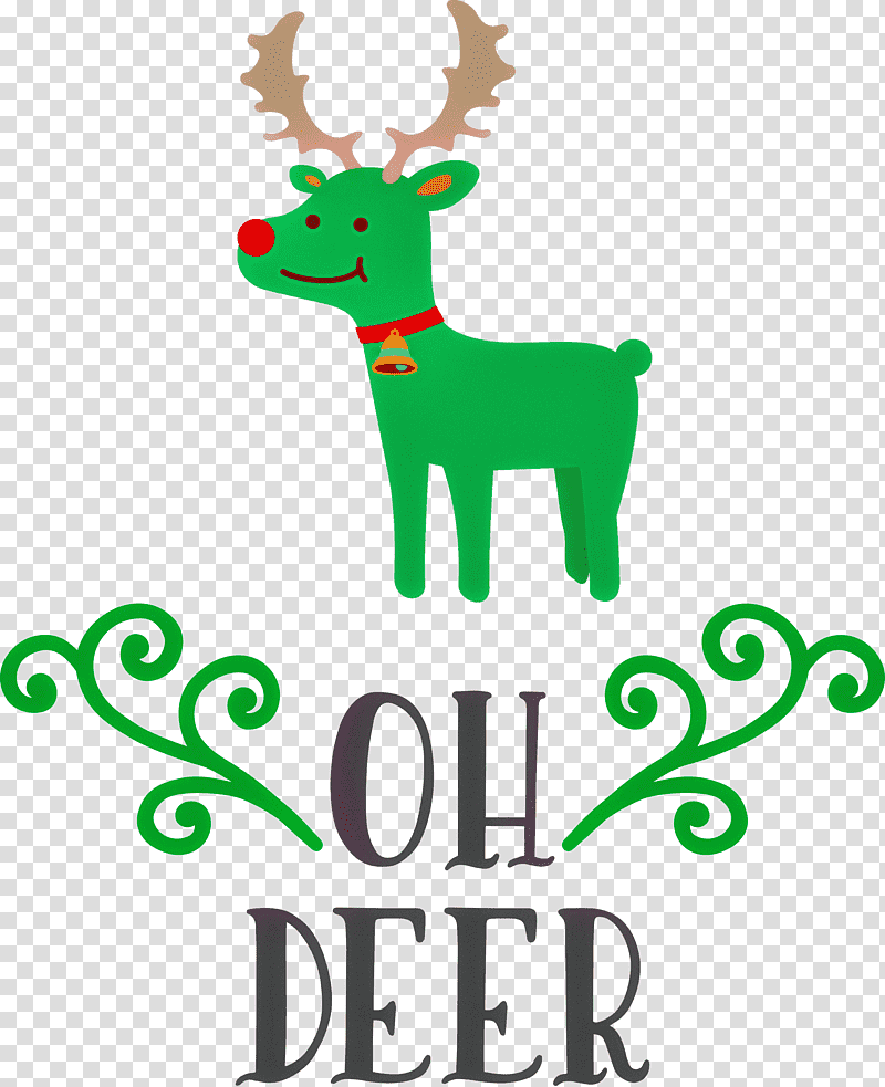 OH Deer Rudolph Christmas, Christmas , Reindeer, Christmas Day, Christmas Tree, Mug, Christmas Gift transparent background PNG clipart