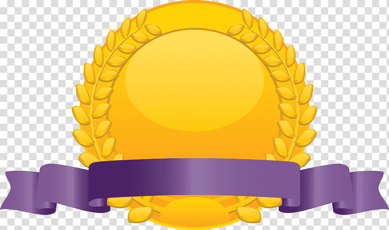 Award Badge, Yellow, Medal, Silver, Magenta, Orange, Gold transparent background PNG clipart
