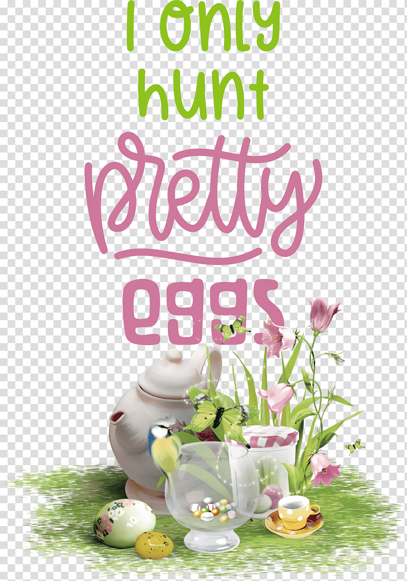 Hunt Pretty Eggs Egg Easter Day, Happy Easter, Cut Flowers, Floral Design, Tulip, Drawing, Petal transparent background PNG clipart