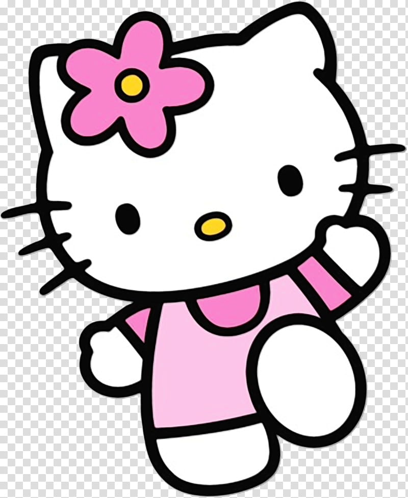 Hello Kitty, Watercolor, Paint, Wet Ink, My Melody, Sanrio, Kuromi, Blog transparent background PNG clipart