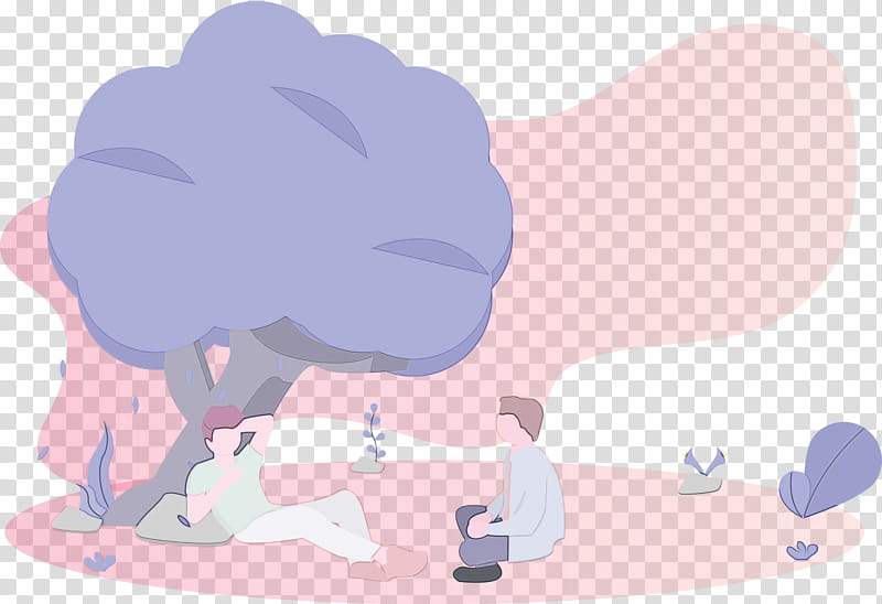cartoon pink animation cloud, Friendship, Watercolor, Paint, Wet Ink, Cartoon transparent background PNG clipart