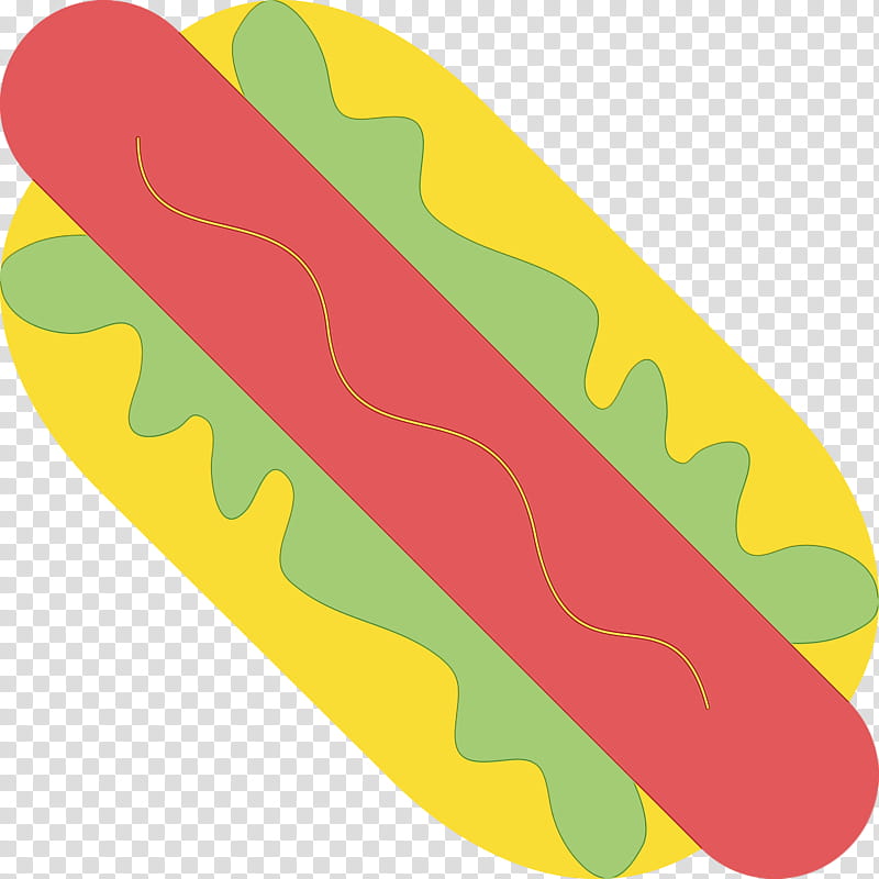 fast food yellow hot dog hot dog bun american food, Watercolor, Paint, Wet Ink transparent background PNG clipart