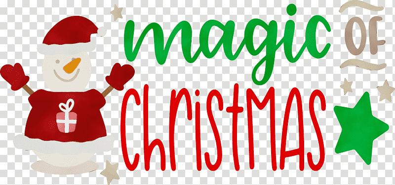 Christmas Day, Magic Of Christmas, Magic Christmas, Christmas , Watercolor, Paint, Wet Ink transparent background PNG clipart