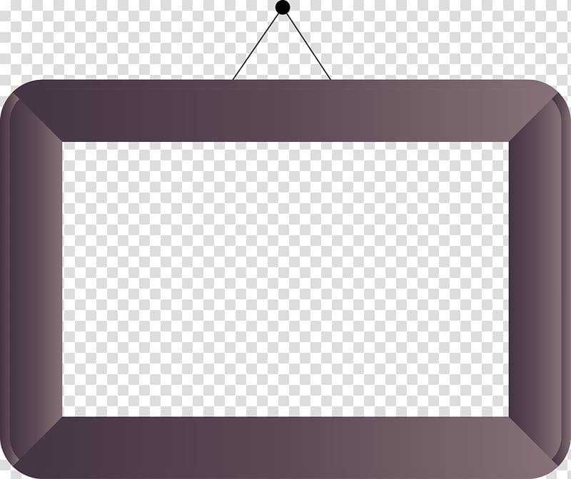 Frame Frame Hanging Frames, Frame, Frame, Hanging Frames, Rectangle, Purple, Meter transparent background PNG clipart