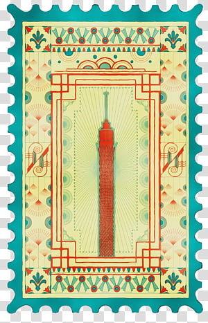 Postage stamp, Watercolor, Paint, Wet Ink, Christ The Redeemer, Statue, Picture Frame, Royal Mail transparent background PNG clipart thumbnail