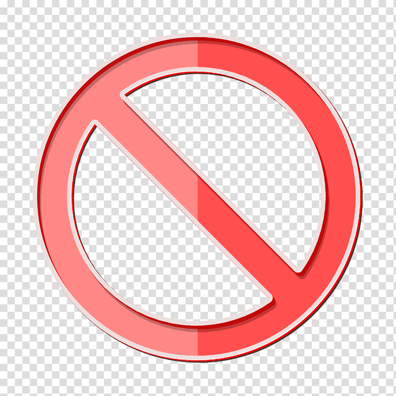 Cancel icon Prohibition icon Public Signs icon, Royaltyfree, Infographic transparent background PNG clipart