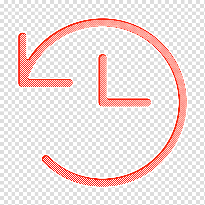 Return icon Back arrow icon Basic UI icon, Line, Meter, Symbol, Geometry, Mathematics transparent background PNG clipart
