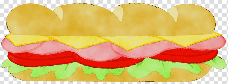 club sandwich sandwich submarine sandwich poutine subway, Watercolor, Paint, Wet Ink, Drawing, Delicatessen, Fast Food transparent background PNG clipart