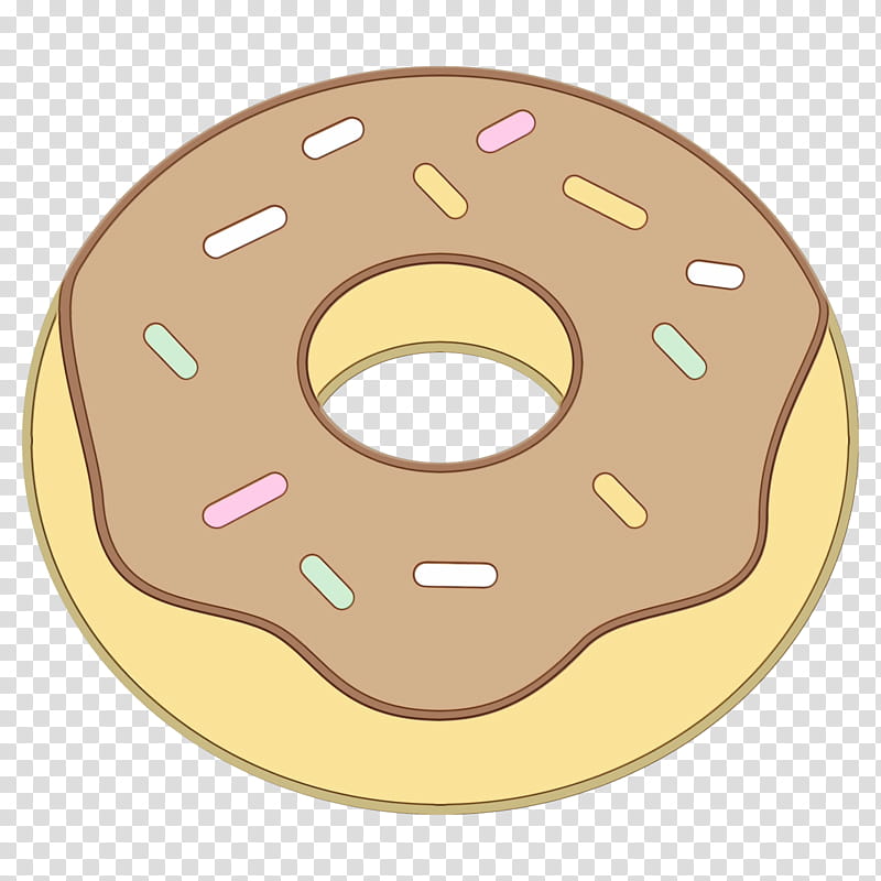 Yellow Circle, Food, Doughnut, Ciambella, Bagel, Baked Goods, Auto Part, Pastry transparent background PNG clipart