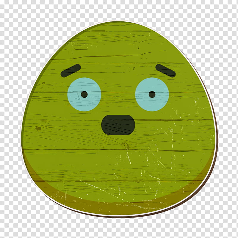 Emoji icon Unhappy icon, Green, Smiley transparent background PNG clipart