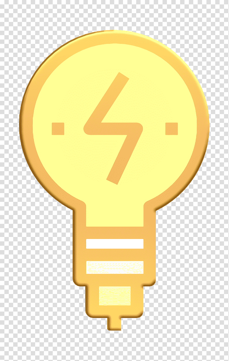 Bulb icon Lightbulb icon Business Productivity icon, Lighting, Incandescent Light Bulb, Yellow, Meter, Symbol, Incandescence transparent background PNG clipart