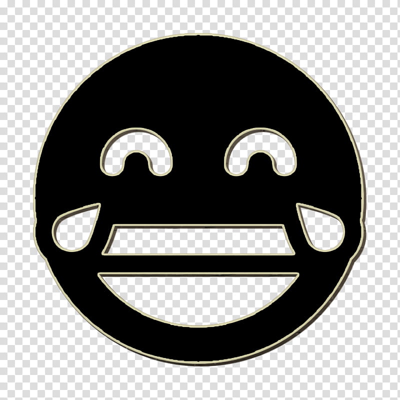 Emoji icon Smiley and people icon Laughing icon, Emoticon, Laughter, Character transparent background PNG clipart