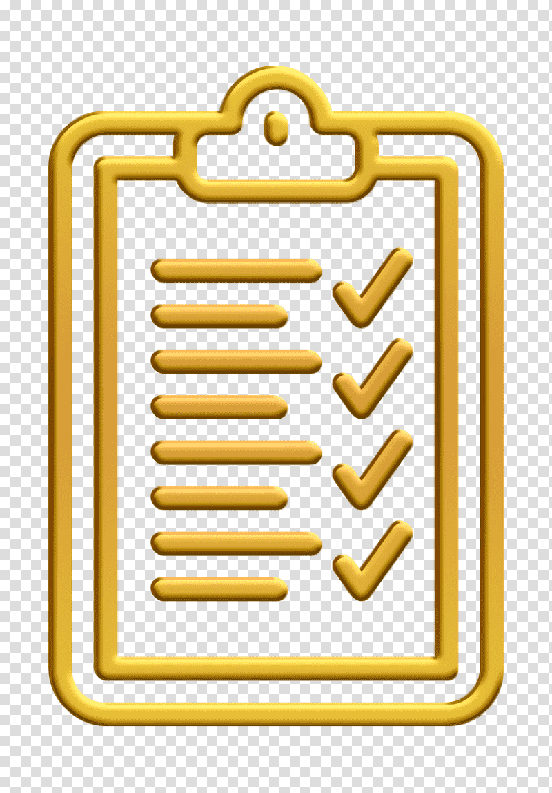 Clipboard icon Restaurant Elements icon, Icon Design, Computer, Text, Plan, Planning transparent background PNG clipart