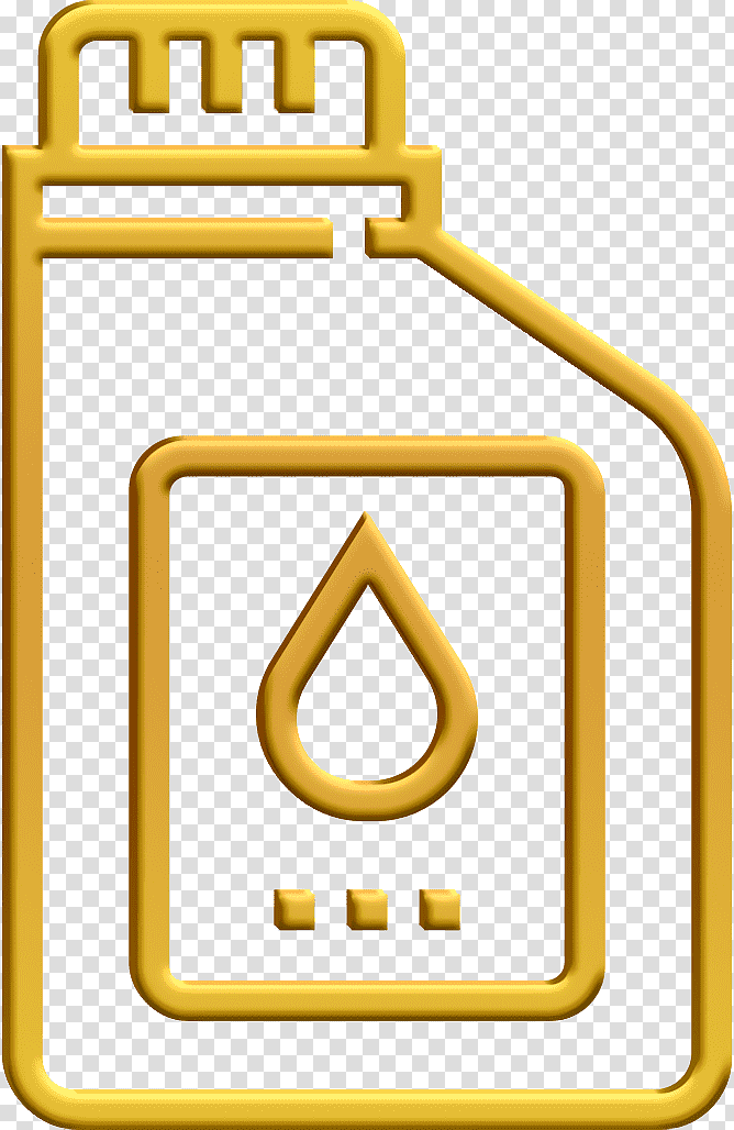 Car Service icon Oil icon, Symbol, Sign, Yellow, Icon Pro Audio Platform, Line, Meter transparent background PNG clipart