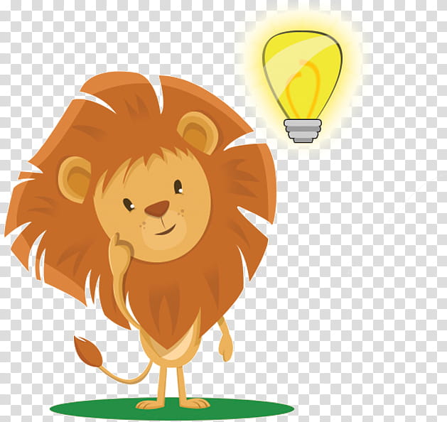lion skill critical thinking creativity thought, Document, Freethought, Character transparent background PNG clipart