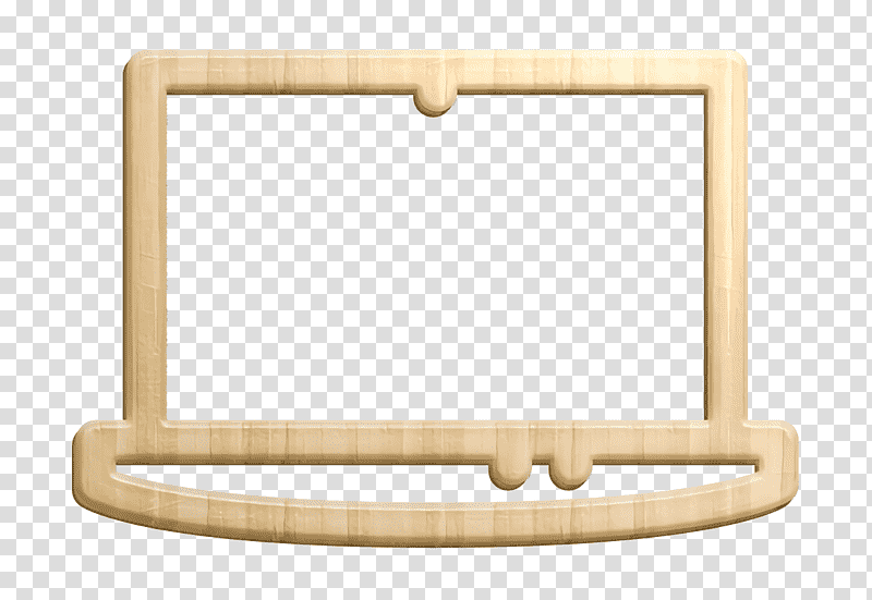 Macbook icon Laptop icon General UI icon, Computer Icon, Frame, M083vt, Wood, Line, Meter transparent background PNG clipart