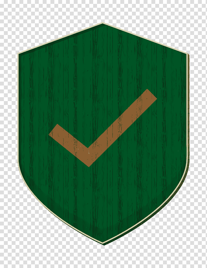 Network and security icon Shield icon, Rectangle, M083vt, Green, Wood, Mathematics, Geometry transparent background PNG clipart