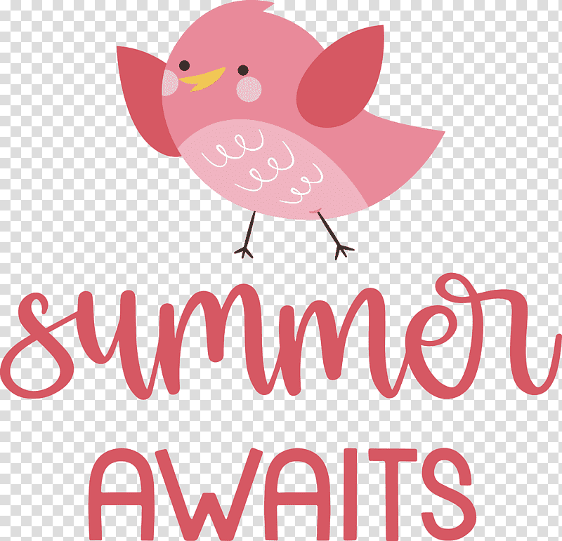 Summer Awaits Summer Summer vacation, Summer
, Cartoon, Logo, Birds, Character, Valentines Day transparent background PNG clipart