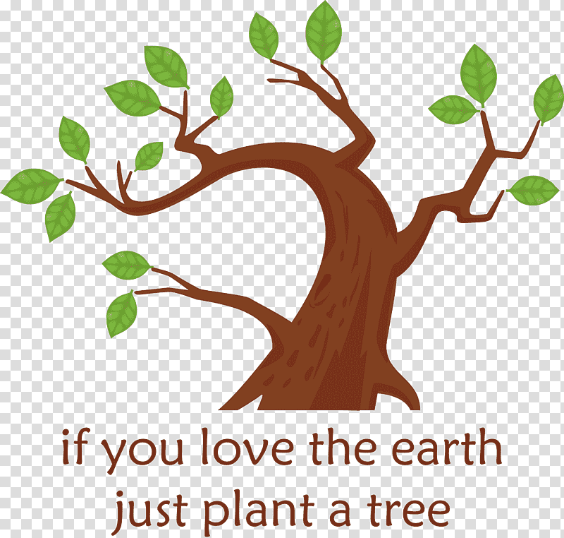 plant a tree arbor day go green, Eco, Branch, Plant Stem, Leaf, Woody Plant, Twig transparent background PNG clipart
