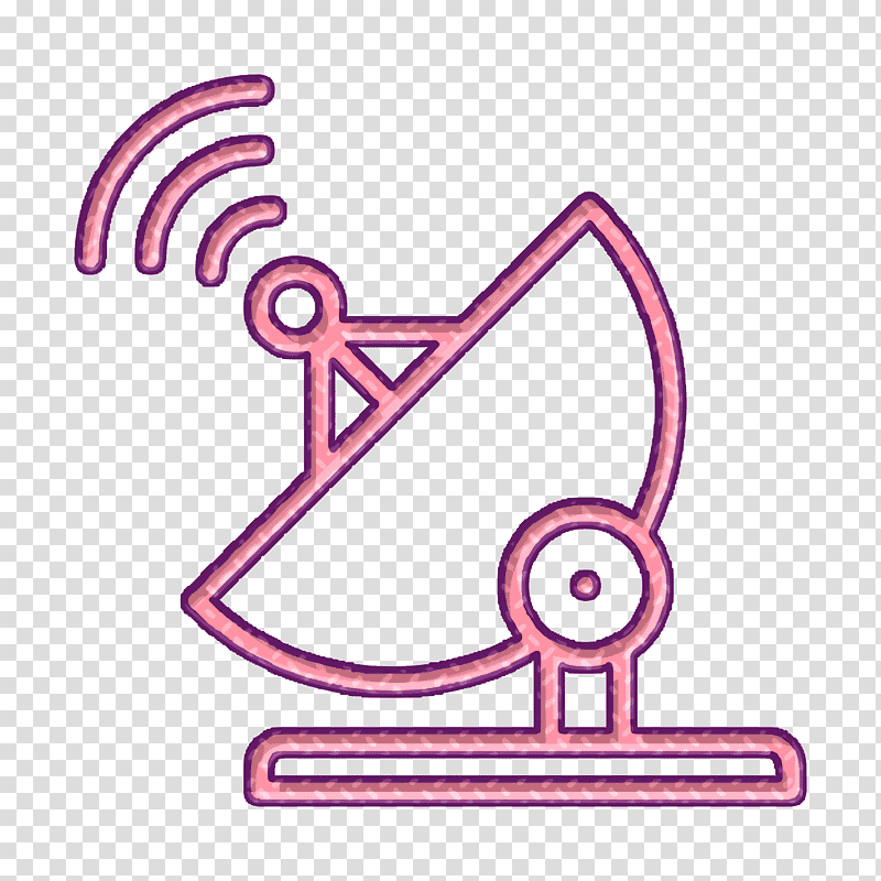 Radar icon Satellite dish icon News & Media icon, Wireless, Internet, Television, Radio, Antenna, Satellite Television transparent background PNG clipart