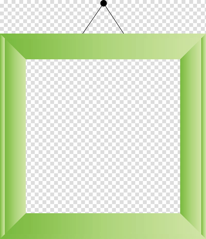 Frame Frame Hanging Frames, Frame, Frame, Hanging Frames, Angle, Line, Green, Area transparent background PNG clipart