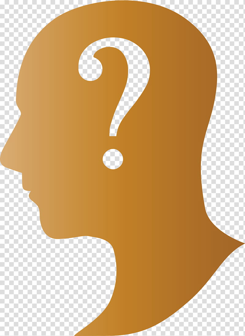 question mark head png