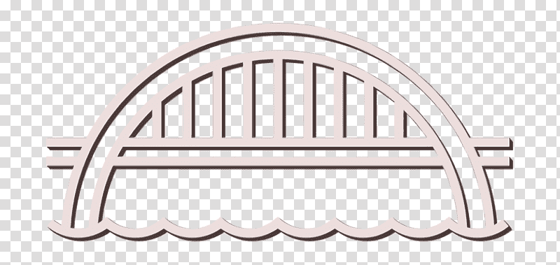 buildings icon City Furniture icon River icon, Bridge Icon, Line, Meter, Geometry, Mathematics transparent background PNG clipart