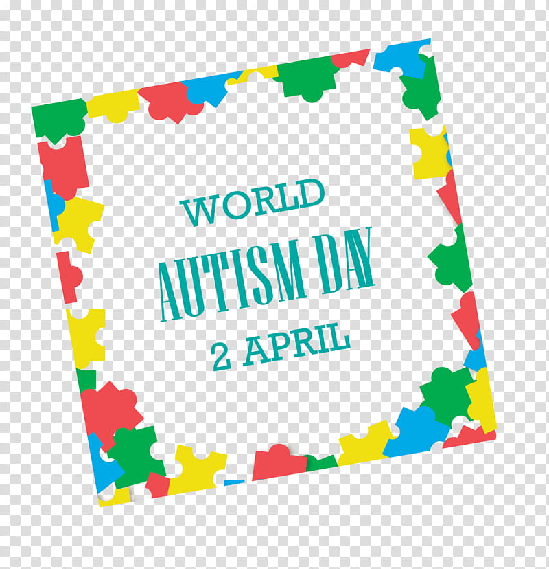 Autism day World Autism Awareness Day Autism Awareness Day, Text, Paper Product transparent background PNG clipart