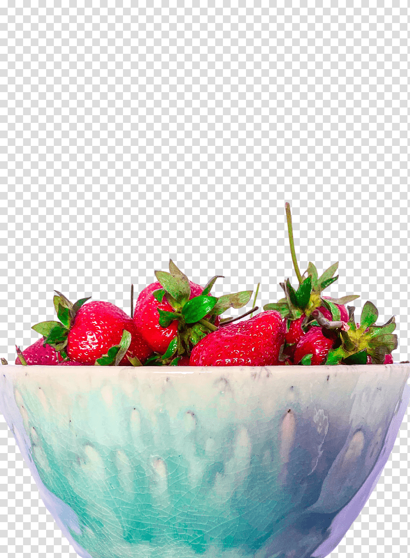 Strawberry, Bowl M, Superfood, Fruit, Flowerpot transparent background PNG clipart