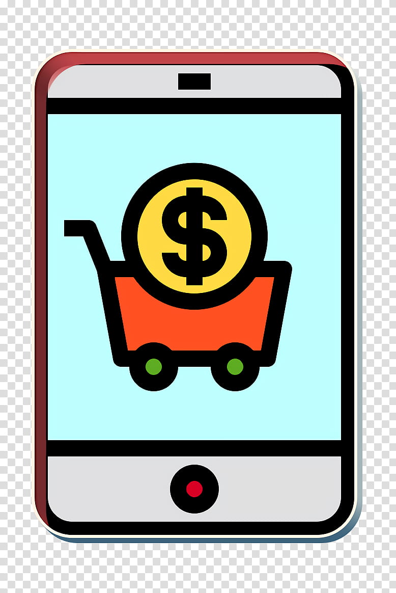 Payment icon Shopping cart icon Mobile shopping icon, Emoticon transparent background PNG clipart