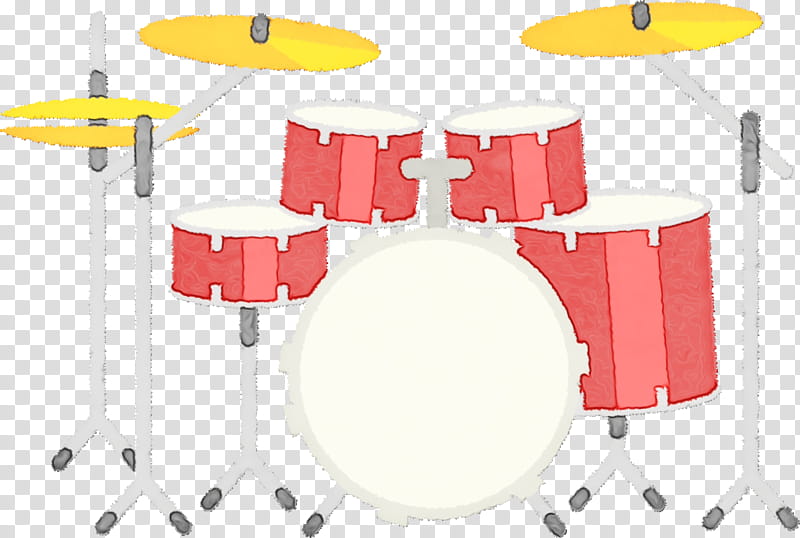 bass drum drum kit tom-tom drum percussion drum, Watercolor, Paint, Wet Ink, Tomtom Drum, Timbales, Snare Drum, Drum Stick transparent background PNG clipart