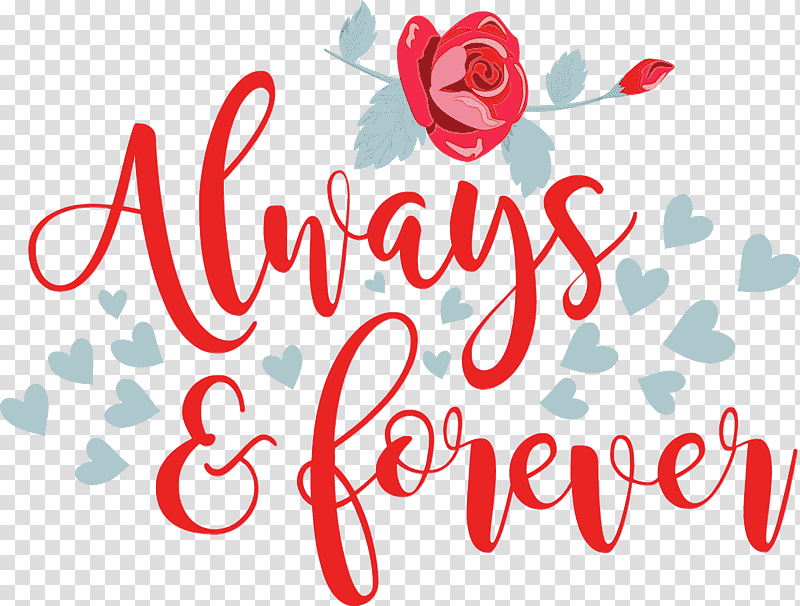 cricut icon painting, Valentines Day, Always And Forever, Watercolor, Wet Ink transparent background PNG clipart
