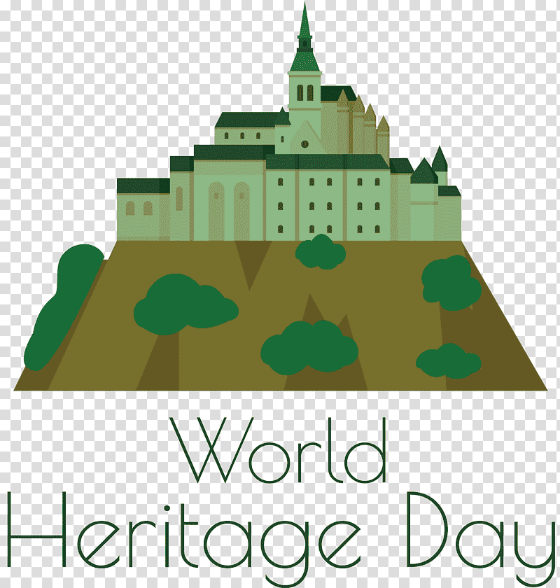 World Heritage Day International Day For Monuments and Sites, Logo, Diagram, Green, Meter, Dance And Health transparent background PNG clipart