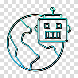 Robots icon Global icon Robot icon, Electrical Supply transparent background PNG clipart thumbnail