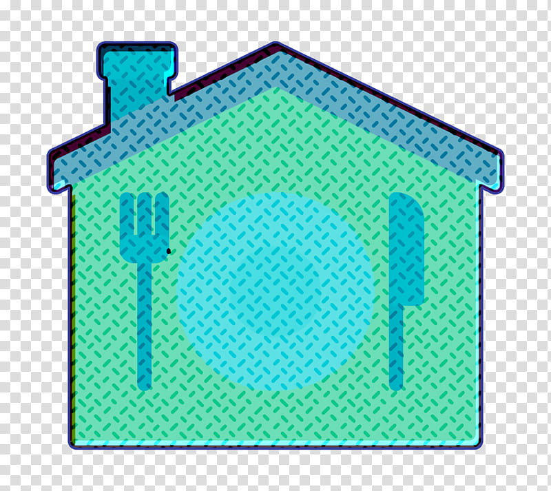 Home delivery icon Dish icon Food Delivery icon, Angle, Line, Green, Turquoise, Area, Meter transparent background PNG clipart
